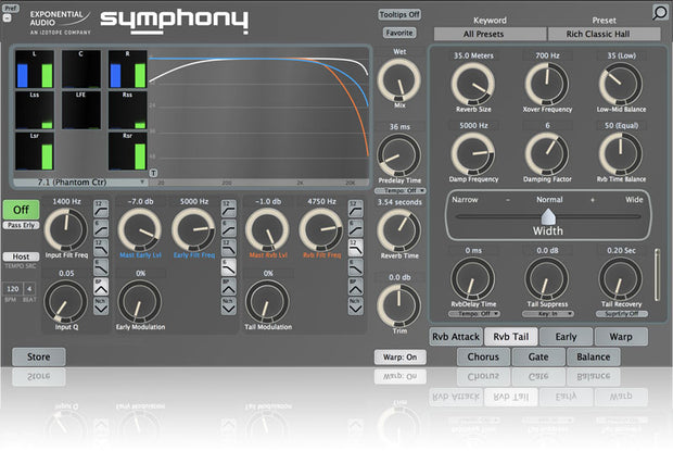 iZotope Symphony Crossgrade from any Exponential Audio product
