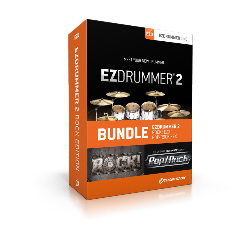 Toontrack EZdrummer 2 Rock Edition Bundle