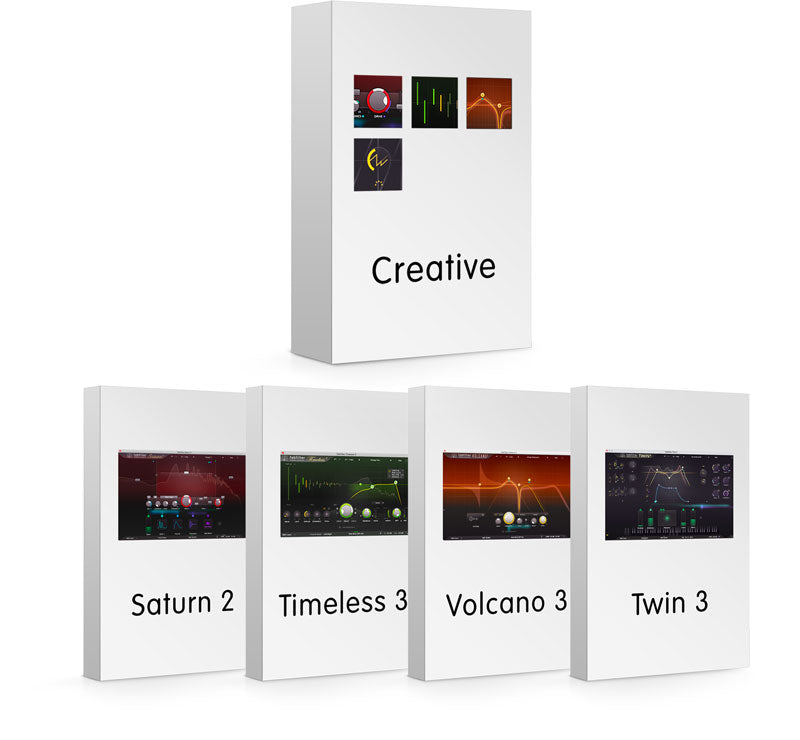 FabFilter Creative Bundle Synth & Processing Plugins
