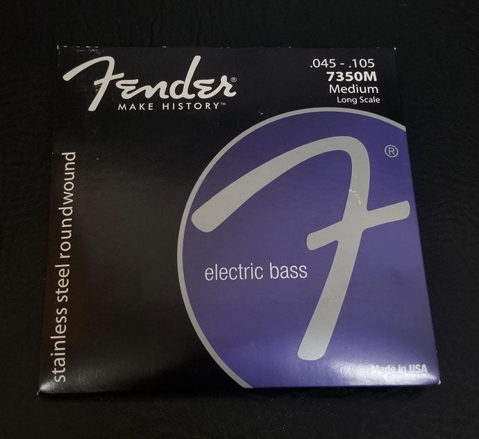 Fender 7350M Stainless Steel Roundwound Long Scale Electric Bass Strings