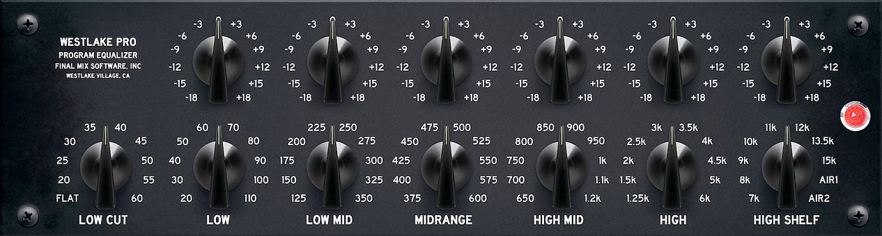 Final Mix Westlake EQ III