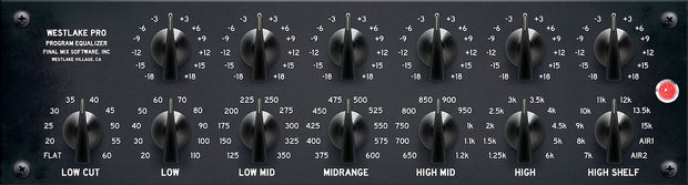 Final Mix Westlake EQ III