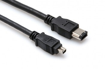Hosa FIW-46-106 Firewire Cable: 4-Pin to 6-Pin 6 ft.