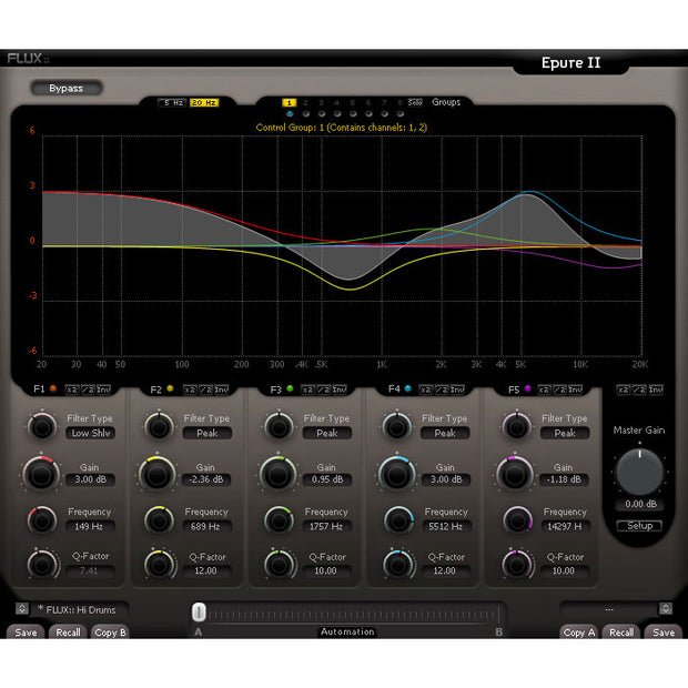 Flux Epure II Equalizer - Native - Download License