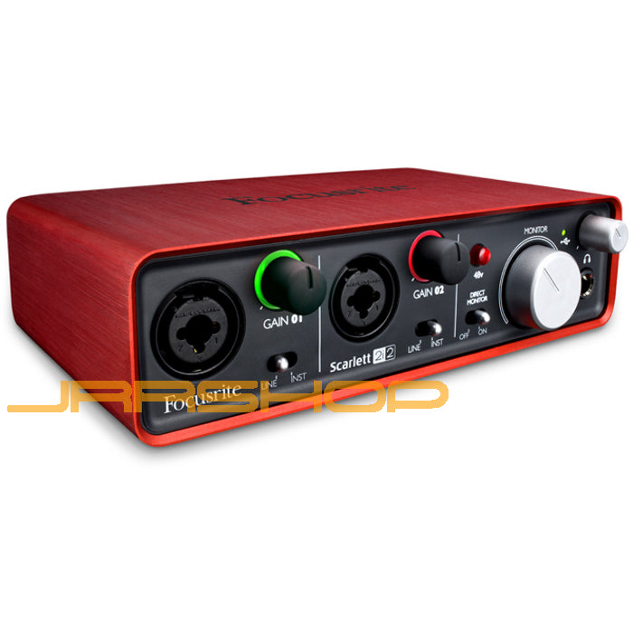 Focusrite Scarlett 2i2 USB Audio Interface - Open Box