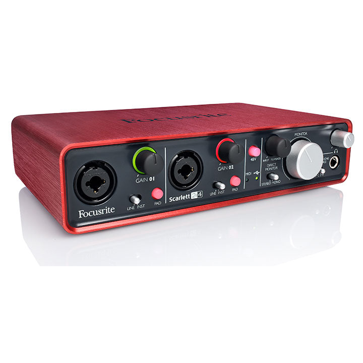 Focusrite Scarlett 2i4 USB Audio Interface - Open Box