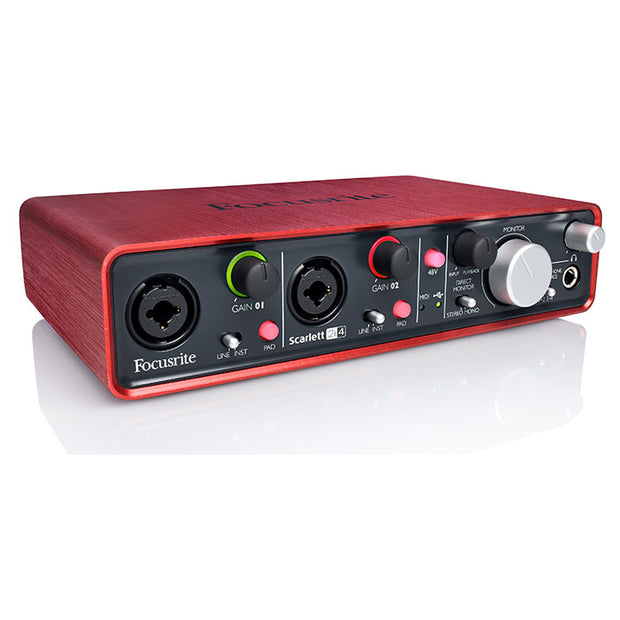 Focusrite Scarlett 2i4 USB Audio Interface - Open Box