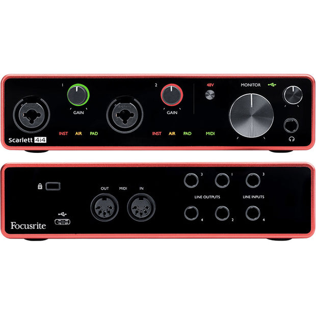 Focusrite Scarlett 4i4 USB Audio Interface