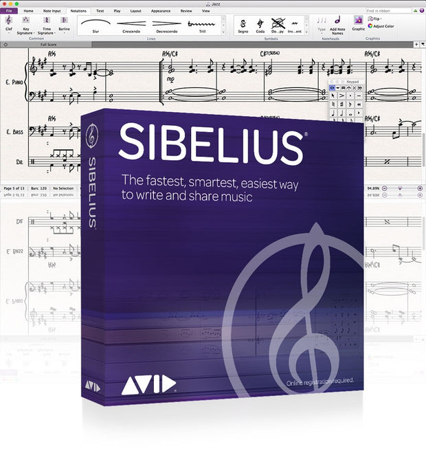 Avid Sibelius Ultimate 1 Year Subscription 9938-30011-50