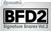 BFD Drums Signature Snares Vol.2
