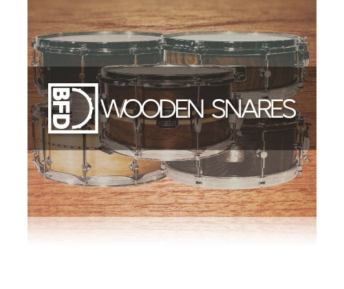 BFD Drums Wooden Snares Expansion Pack
