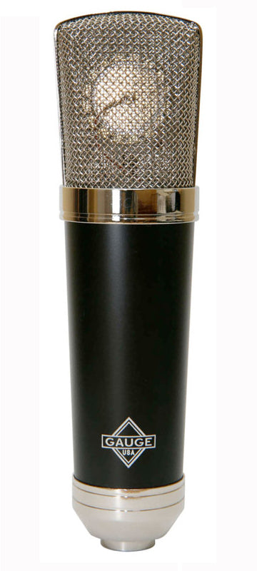 Gauge Microphones ECM-87 Black with Mic Clone Mic Modeling