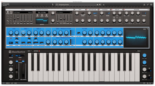 GForce Novation Bass Station
