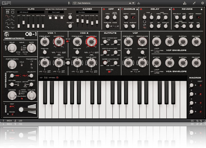 GForce Oberheim OB-1