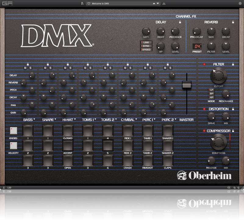 GForce Oberheim DMX Drum Machine