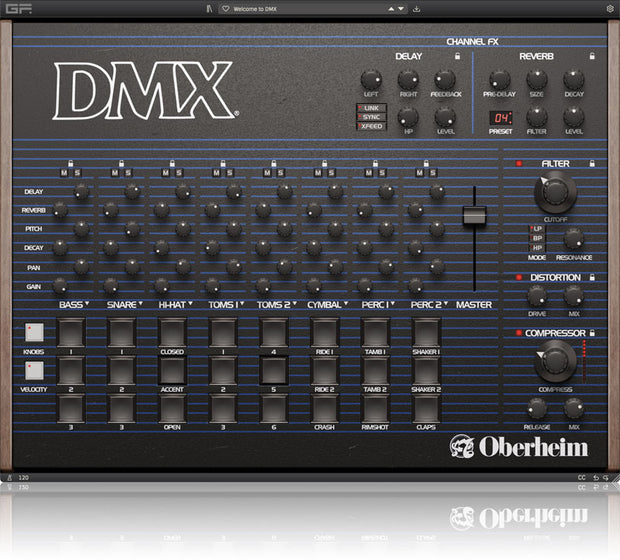 GForce Oberheim DMX Drum Machine