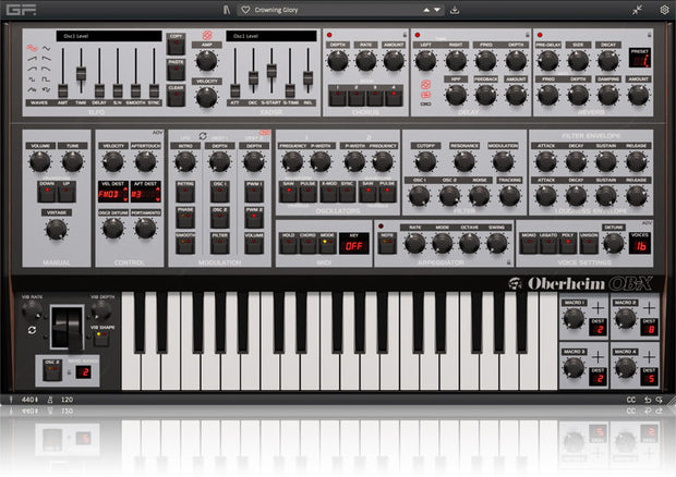 GForce Oberheim OB-X Plugin