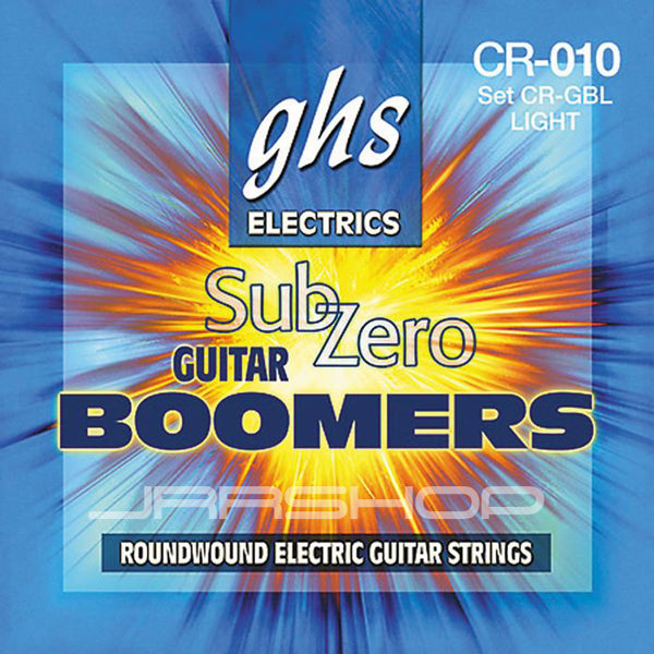 GHS Sub-Zero Guitar Boomers Light Strings