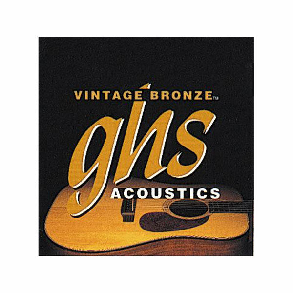 GHS Vintage Bronze Blue-Grass 5-Set Acoustic Guitar Strings
