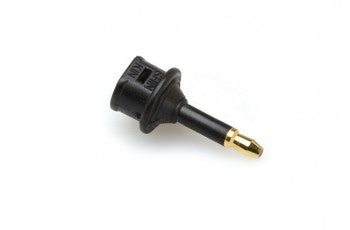 Hosa GOP-490 Fiber Optic Adaptor, Toslink to Mini-Toslink