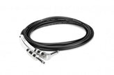 Hosa GTR-220R Guitar Cable Straight to Right-angle, 20 ft