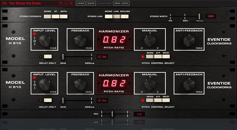 Eventide H910 Harmonizer Plugin