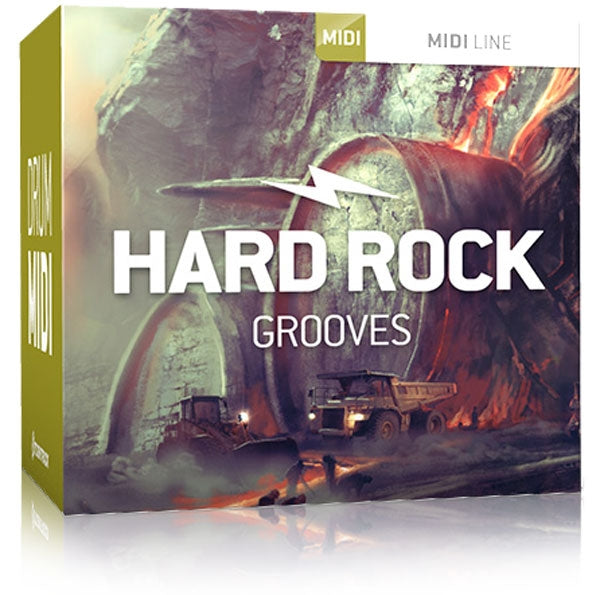 Toontrack Hard Rock Grooves MIDI
