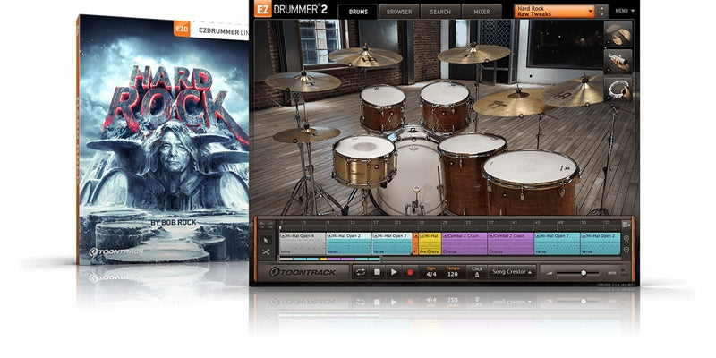 Toontrack Hard Rock EZX Expansion for EZdrummer 2