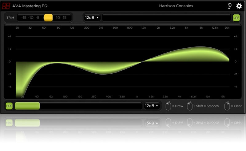Harrison Consoles AVA Mastering EQ