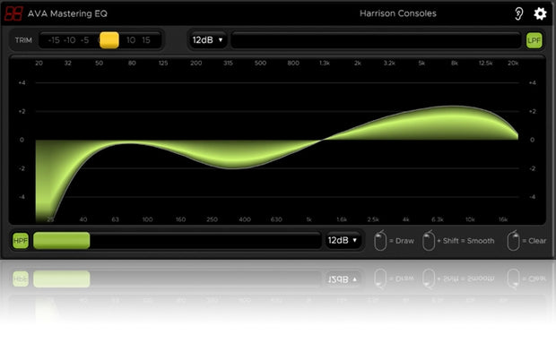Harrison Consoles AVA Mastering EQ