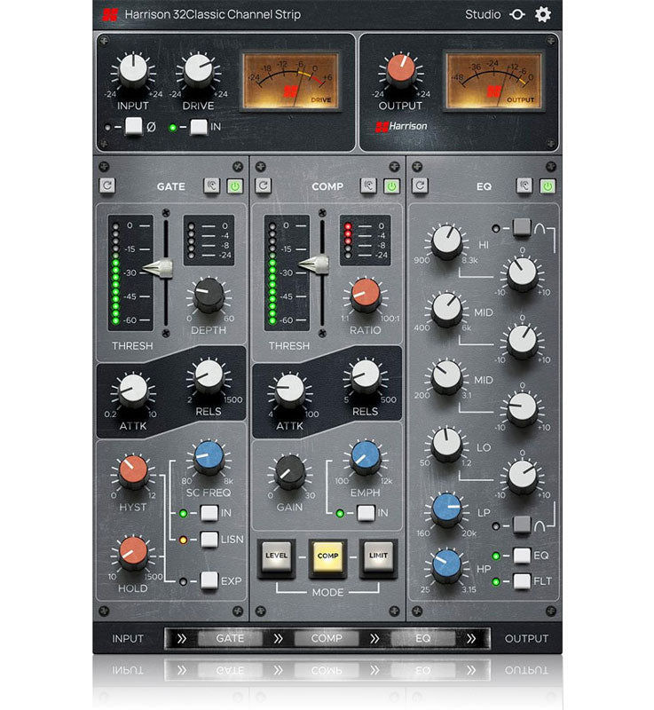 Harrison Consoles 32Classic Channel Strip
