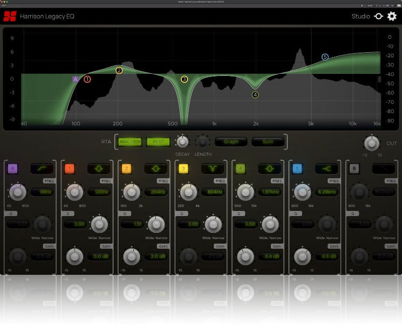 Harrison Consoles Legacy EQ