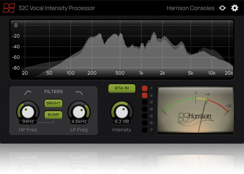 Harrison Consoles Vocal Intensity Processor