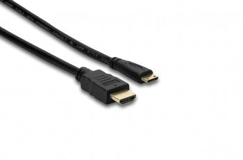 Hosa HDMC-406 High Speed HDMI Cable with Ethernet, HDMI to HDMI Mini, 6 ft