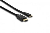 Hosa HDMC-410 High Speed HDMI Cable with Ethernet, HDMI to HDMI Mini, 10 ft