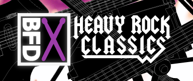 BFD Drums Heavy Rock Classics Grooves