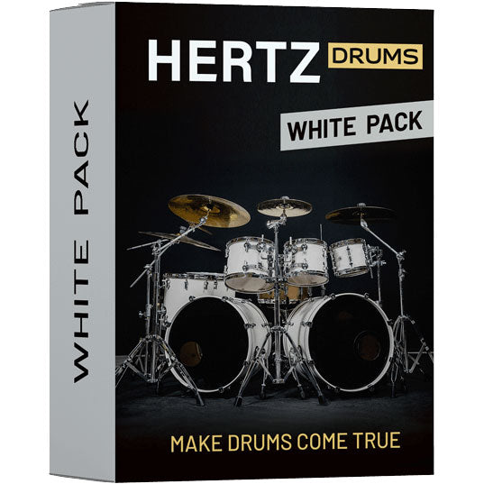 Hertz Drums White Pack