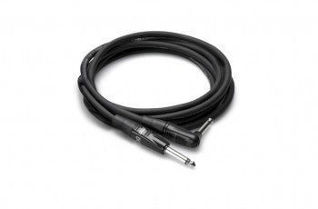 Hosa HGTR-005R Pro Guitar Cable, REAN Straight to Right-angle, 5 ft