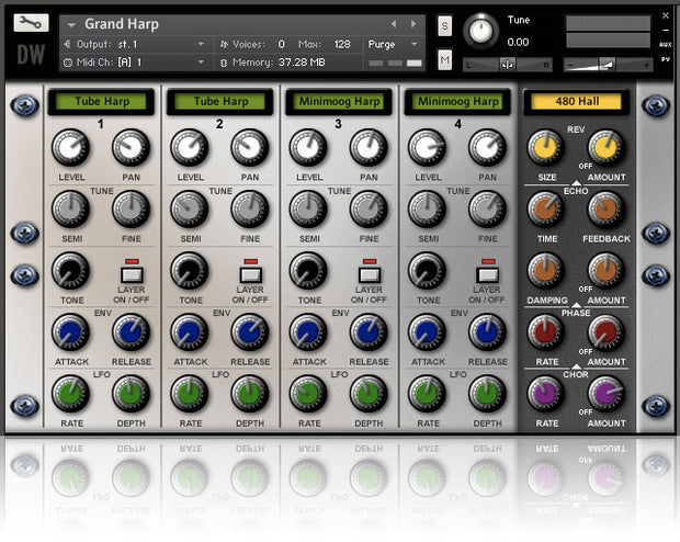 Hideaway S-VX Hybrid Library Kontakt Instrument