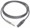 Hosa CXP-015 Mic Cable: Unbalanced 1/4