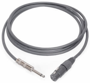 Hosa CXP-005 Mic Cable: Unbalanced 1/4