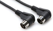 Hosa MDR-110 Rt Angle MIDI Cable 10 ft.