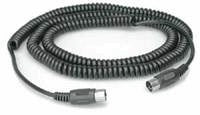Hosa MID-325C Coiled MIDI Cable 25 ft.