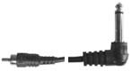 Hosa RPG-115 Rt. Angle Unbalanced 1/4" to RCA 15 ft.