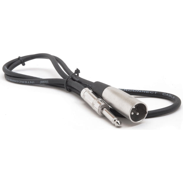 Hosa STX-105M Pro Balanced XLR (M) to TRS 1/4"  5 ft.
