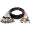 Hosa STX-803F 8-Ch Snakes TRS 1/4