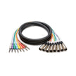 Hosa STX-805M 8-Ch Snakes XLR (M) to TRS 1/4