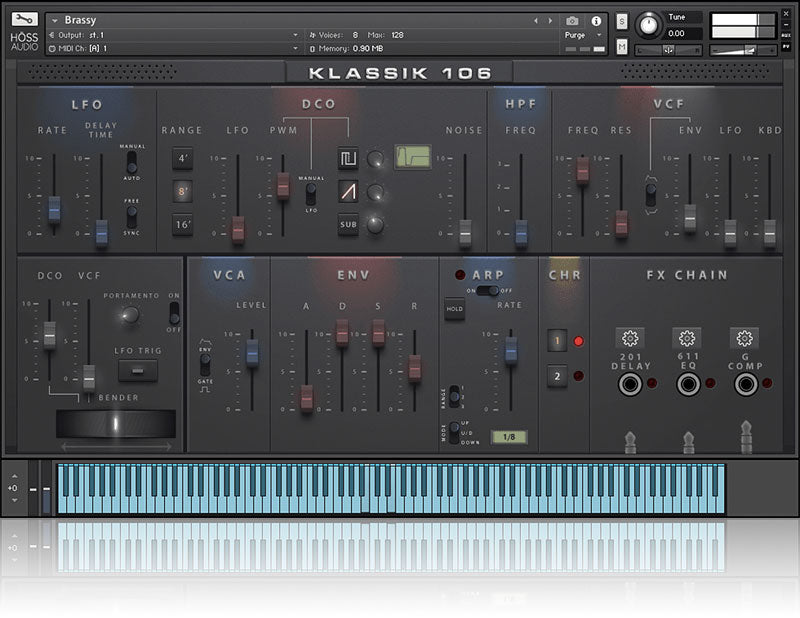 HOSS Audio KLASSIK 106 Kontakt Library
