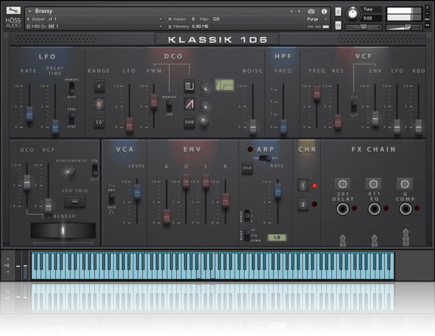 HOSS Audio KLASSIK 106 Kontakt Library