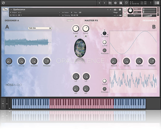 HOSS Audio Opalescence Kontakt Library